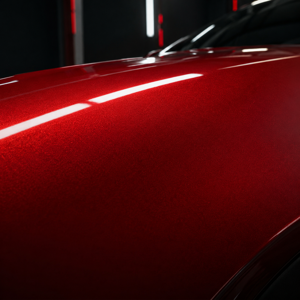 Original vehicle paint surface