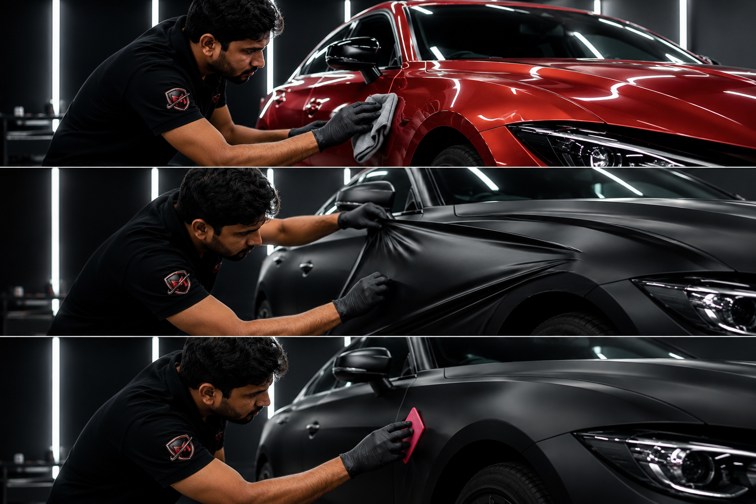 Makshield precision automotive wrap installation