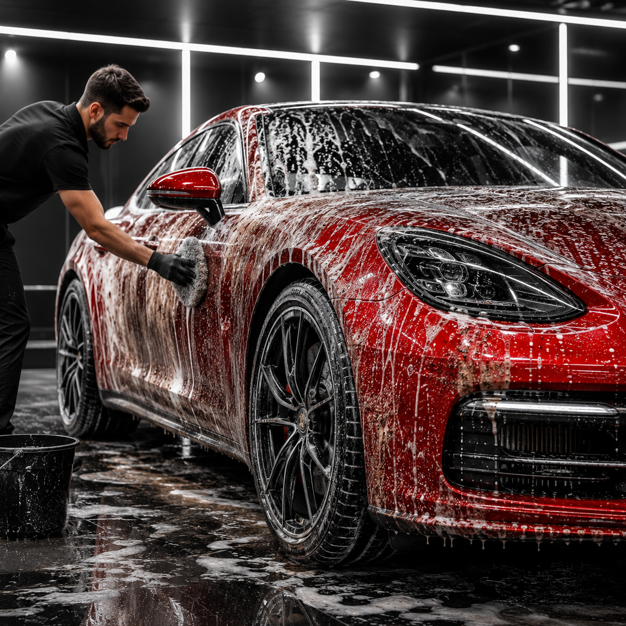 Deep vehicle cleaning