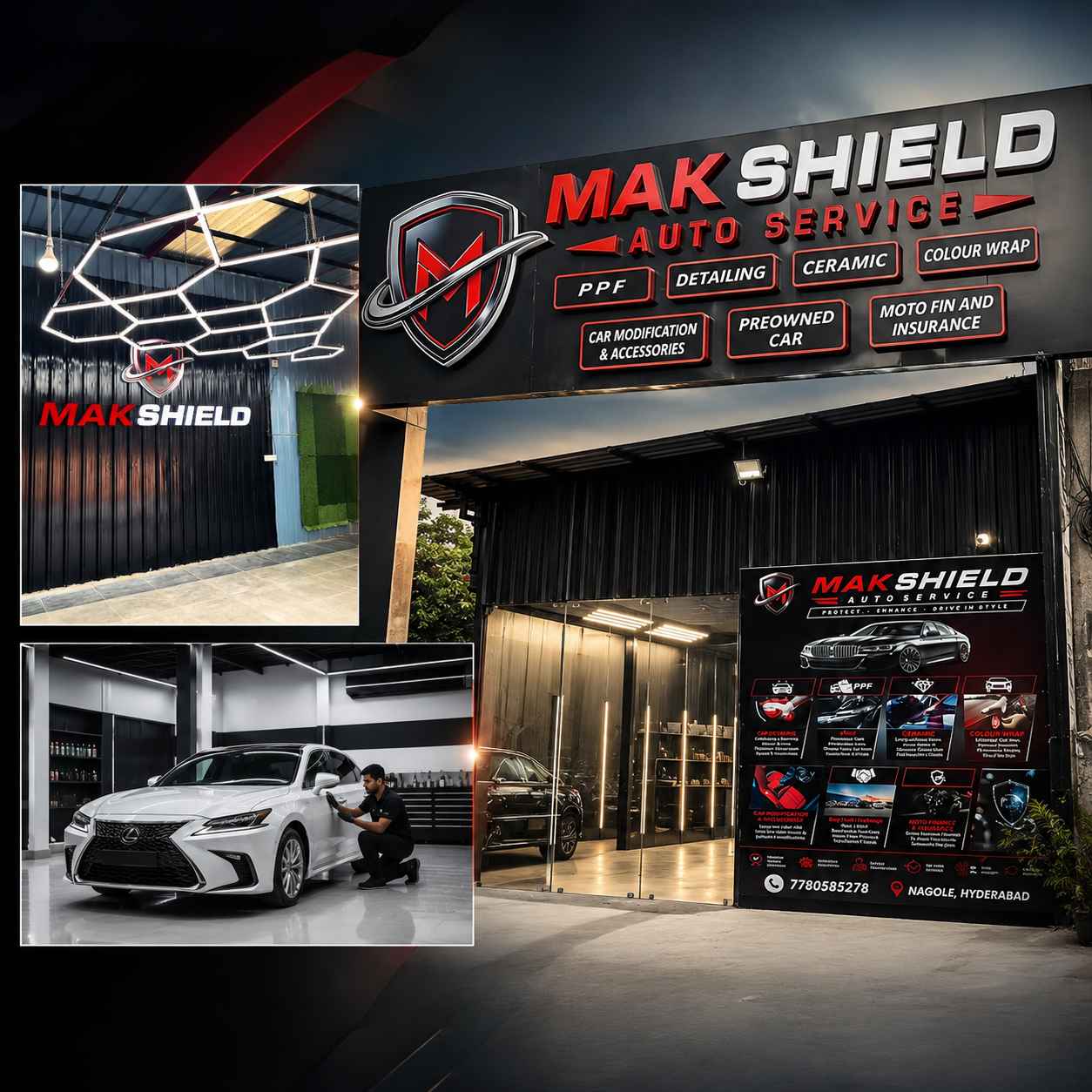 Makshield automotive experience and workmanship