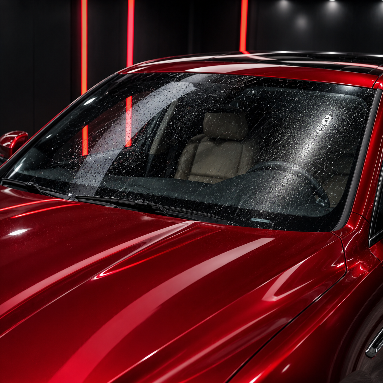 Windshield surface protection