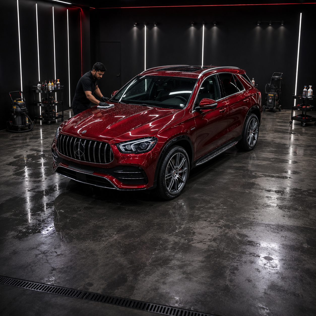 Makshield premium car spa service